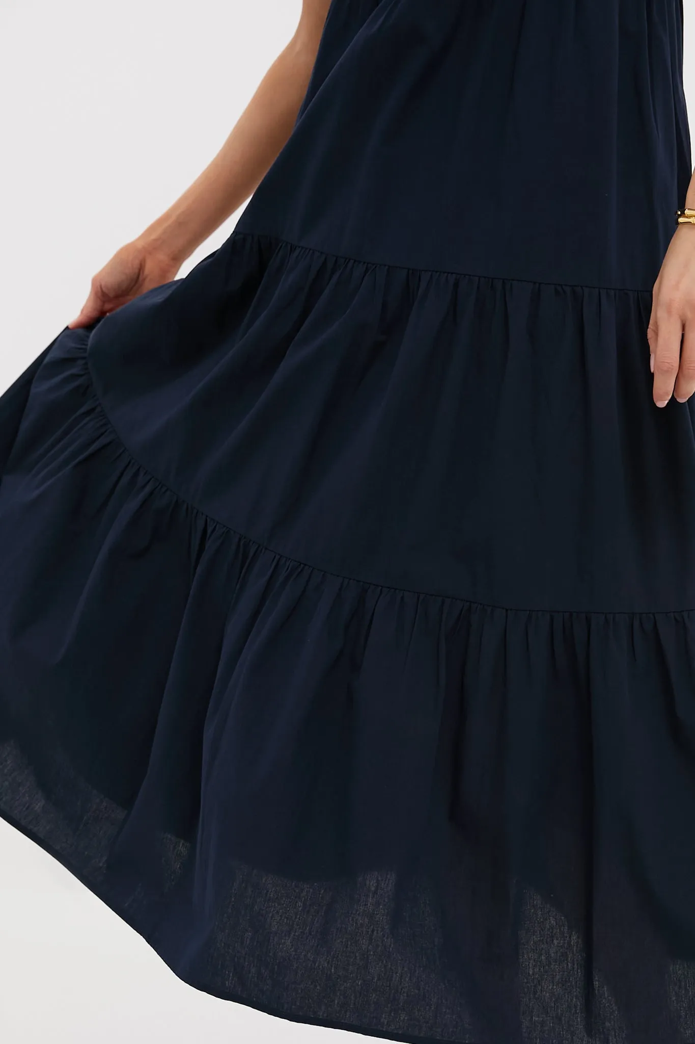 Navy Sleeveless Mabel Maxi Dress sold by Tuckernuck product image thumbnail 5