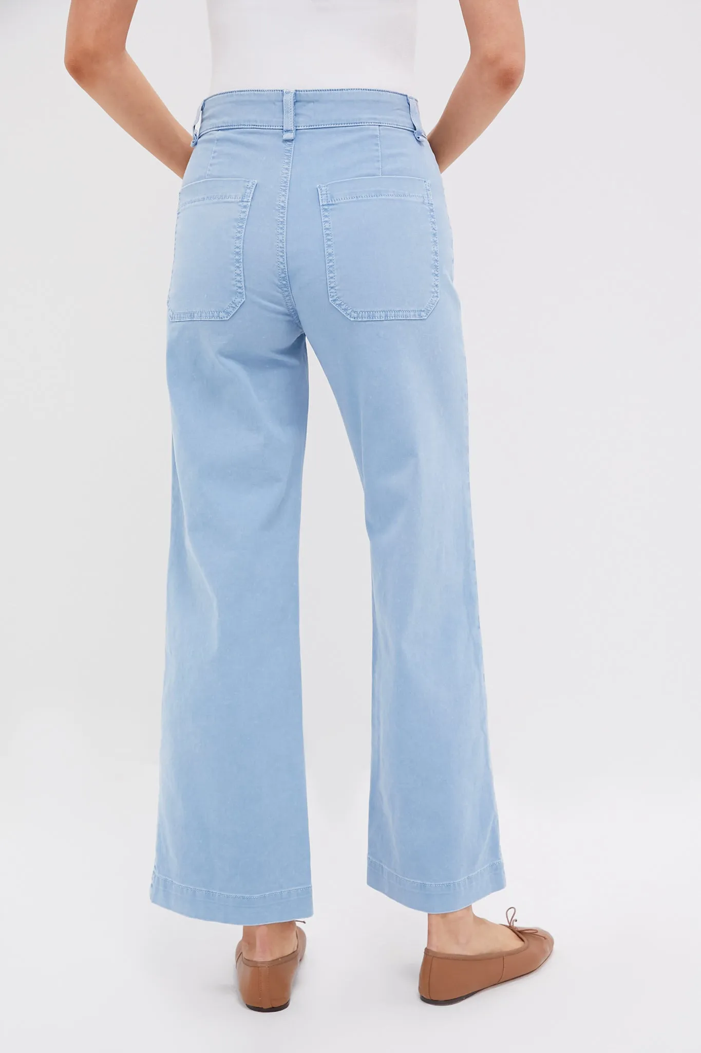 Washed Blue Sailor Pant sold by Tuckernuck product image thumbnail 4