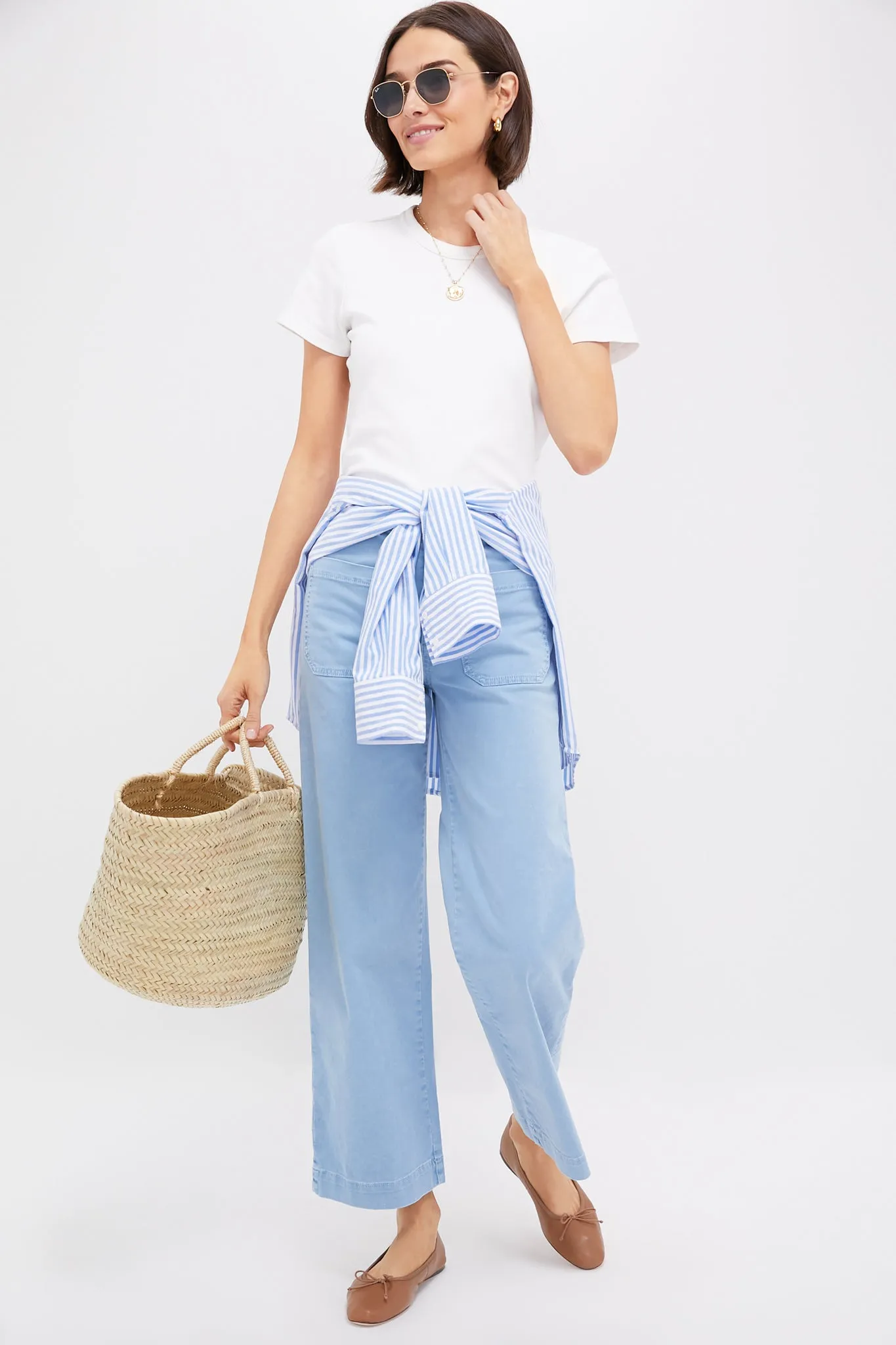 Washed Blue Sailor Pant sold by Tuckernuck product image thumbnail 2