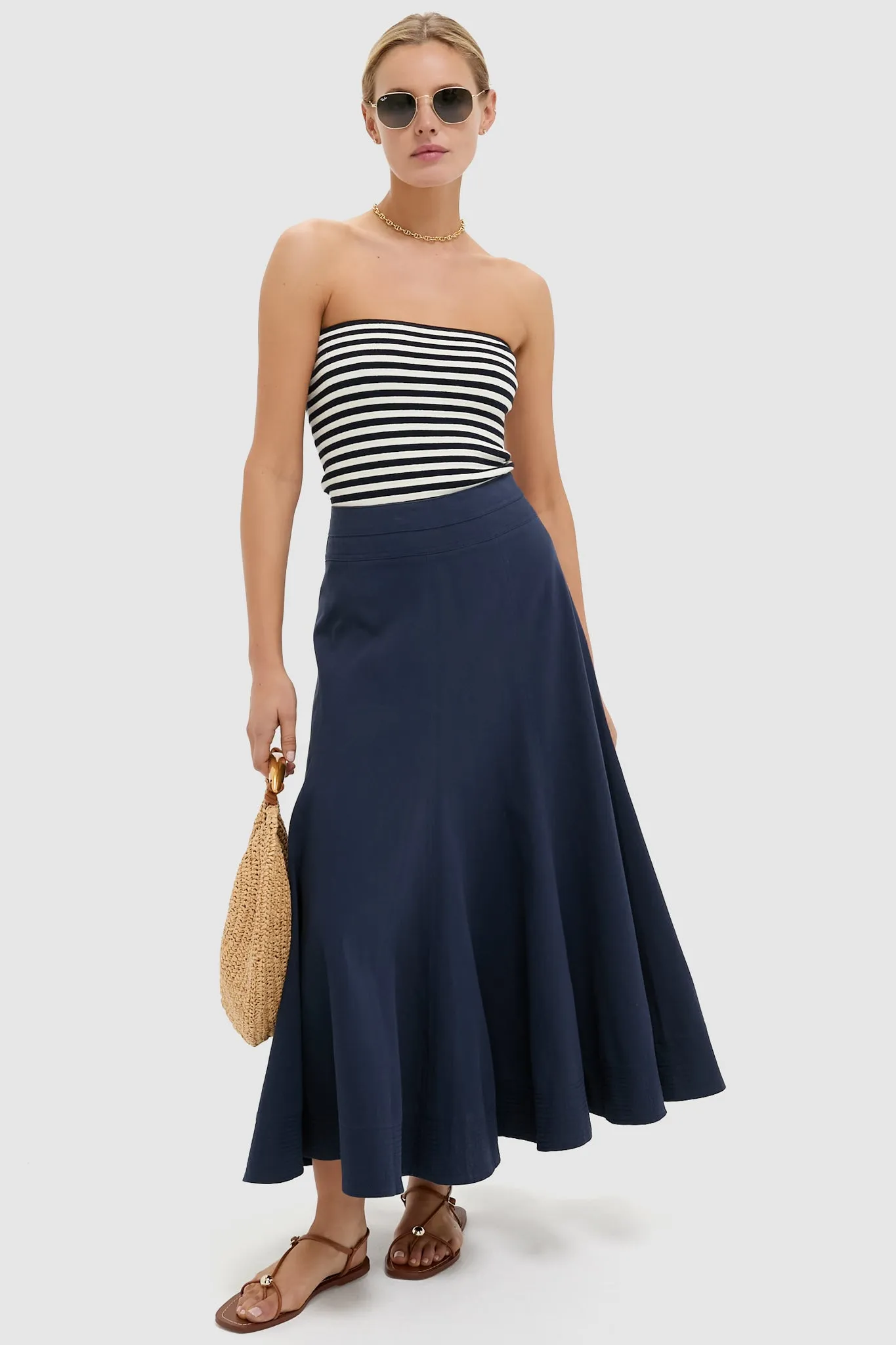 Navy Brynn Skirt sold by Tuckernuck product image thumbnail 2