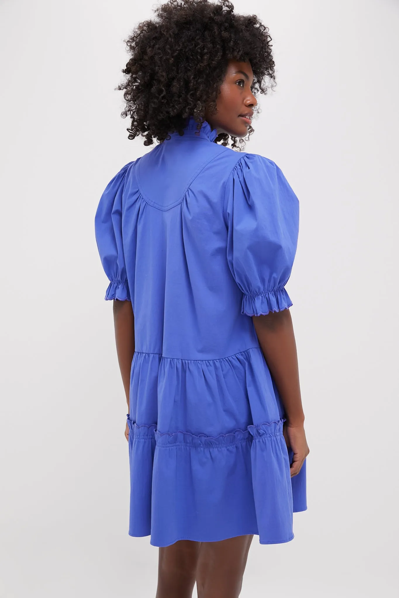 Azure Blue Selena Mini Dress sold by Tuckernuck product image thumbnail 4