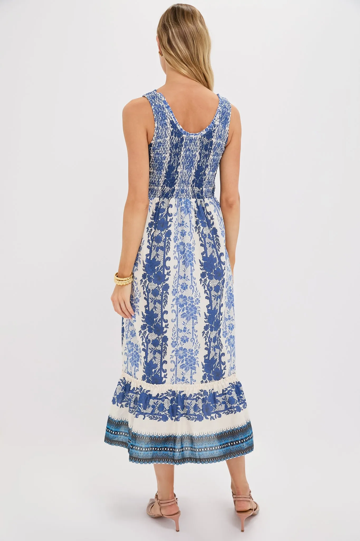 Bondi Blues Cotton Voile Mallie Dress sold by Tuckernuck product image thumbnail 4