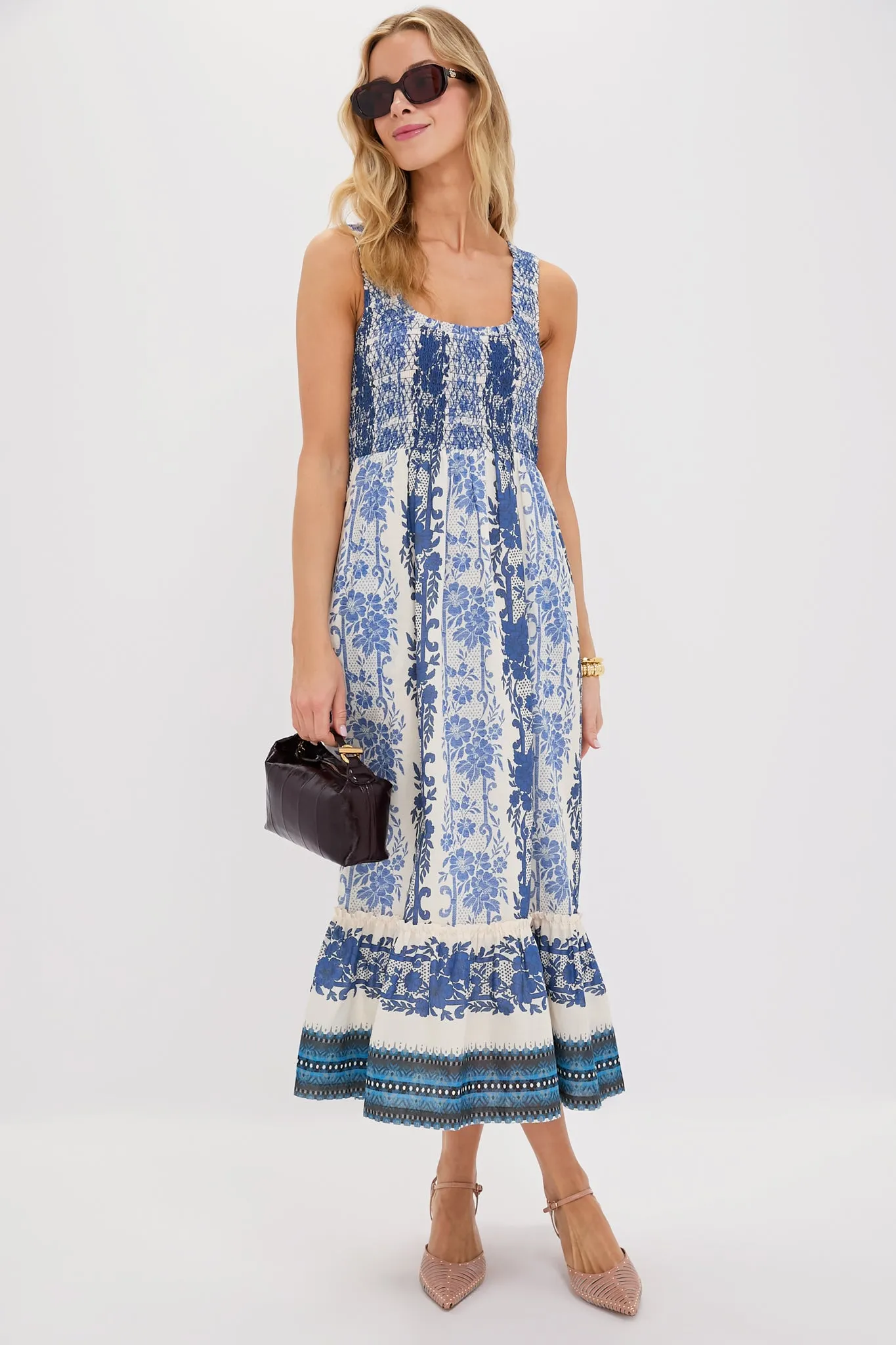 Bondi Blues Cotton Voile Mallie Dress sold by Tuckernuck product image thumbnail 2