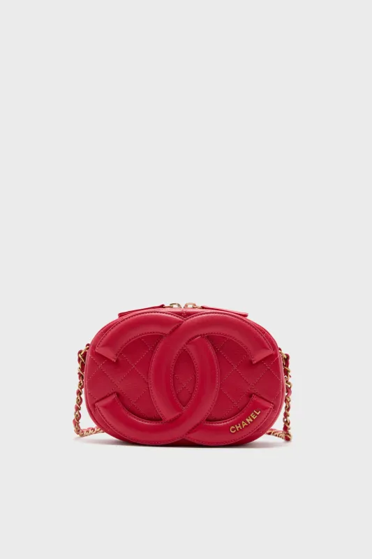 CHANEL Pink CC Camera Case sold by Tuckernuck