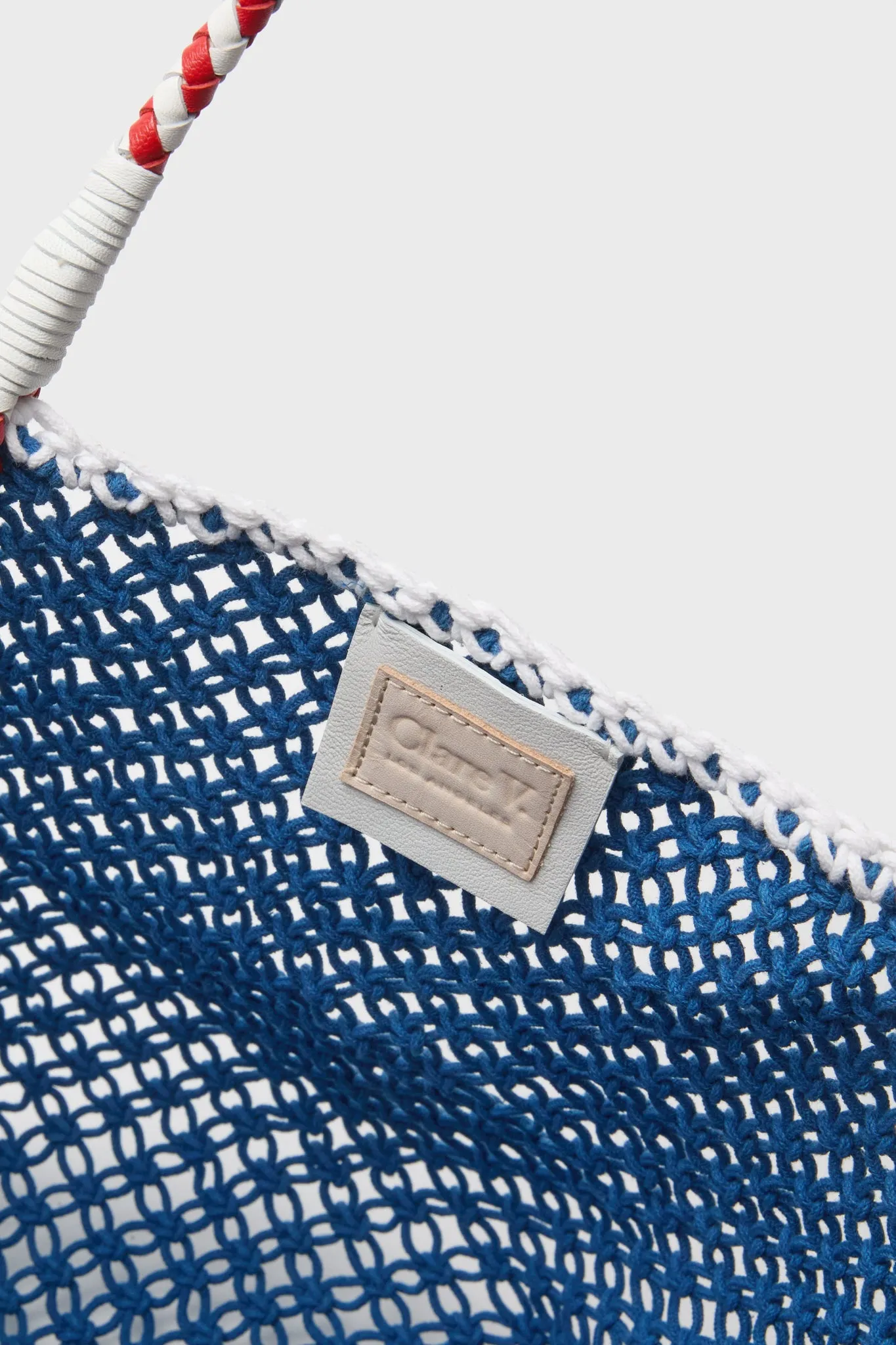 Cobalt with Poppy Ciao L'ete Tote sold by Tuckernuck product image thumbnail 5