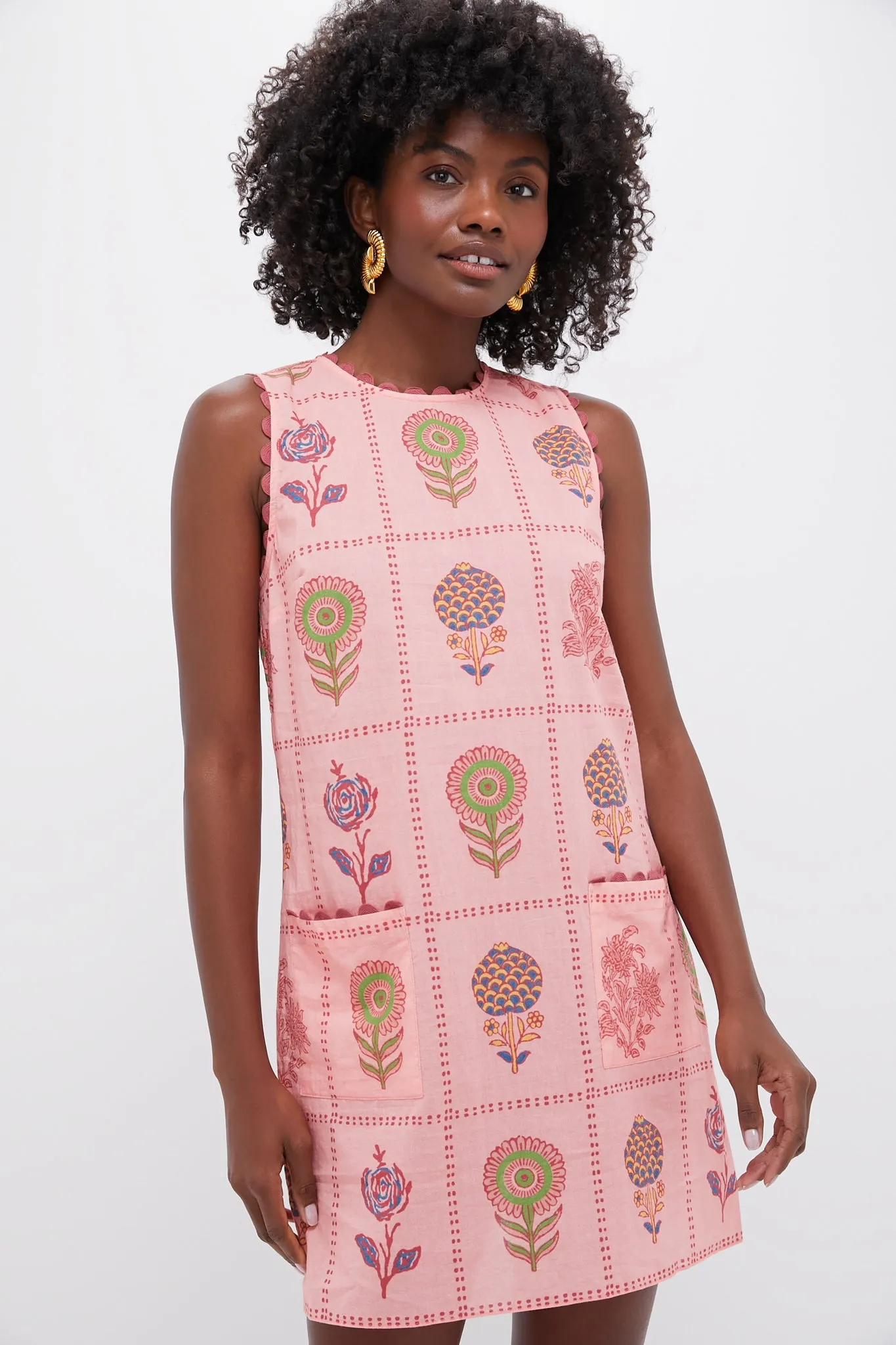 Multi Wynn Mini Dress sold by Tuckernuck