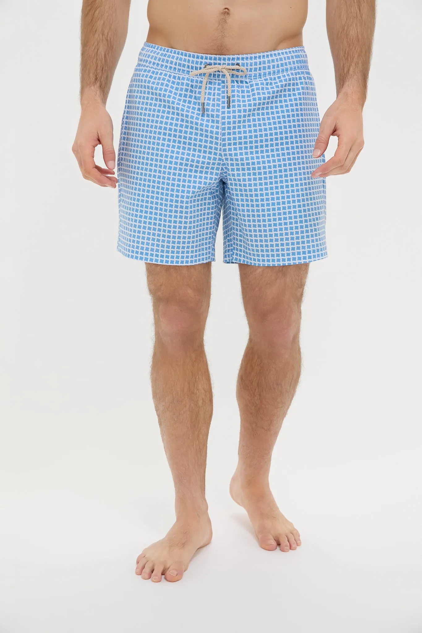 Blue Tiles Bayberry Trunks sold by Tuckernuck