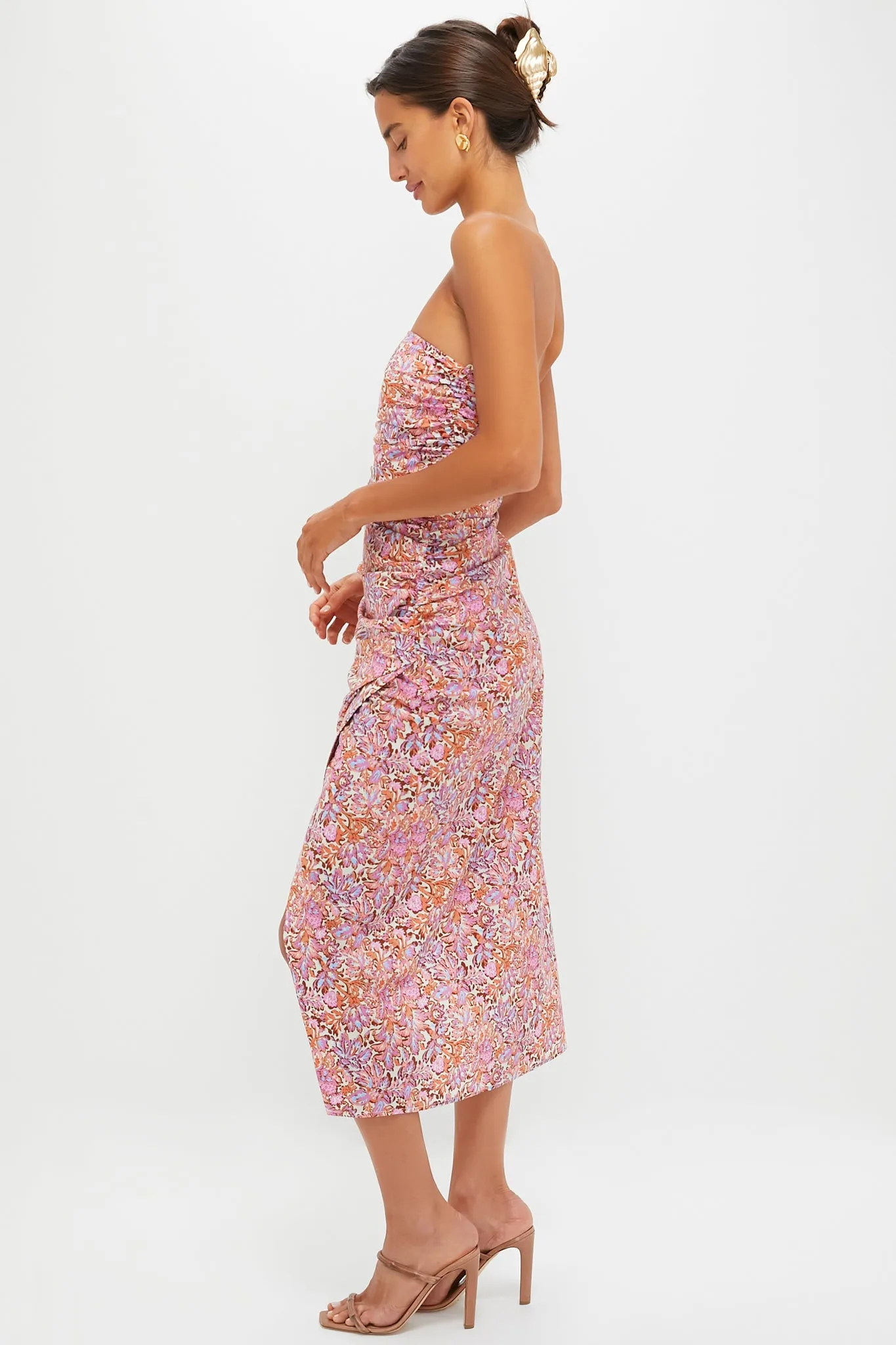 Multi Cleopatre Midi Dress sold by Tuckernuck product image thumbnail 3