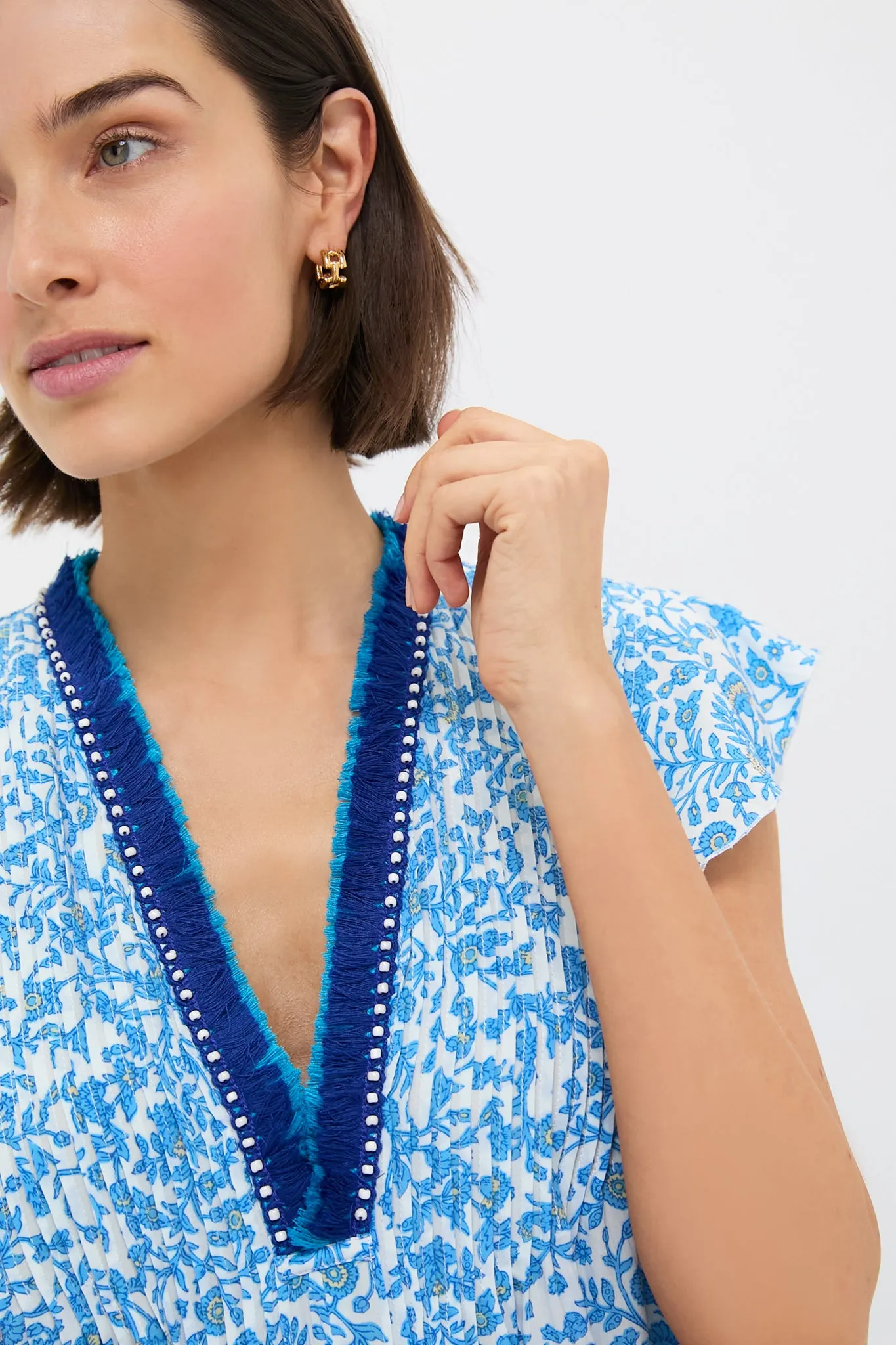 Blue Lazuli Sasha Mini Dress sold by Tuckernuck product image thumbnail 5