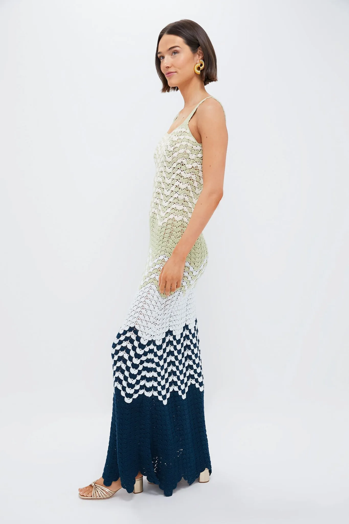 Seafoam Marea Maxi Dress sold by Tuckernuck product image thumbnail 3