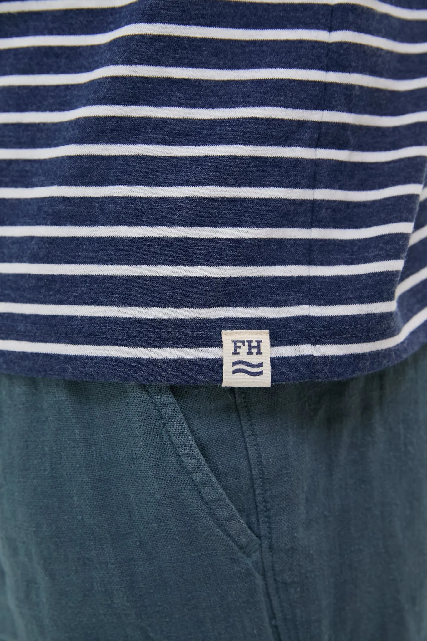 Navy Sailing Stripe Kismet Tee sold by Tuckernuck product image thumbnail 5