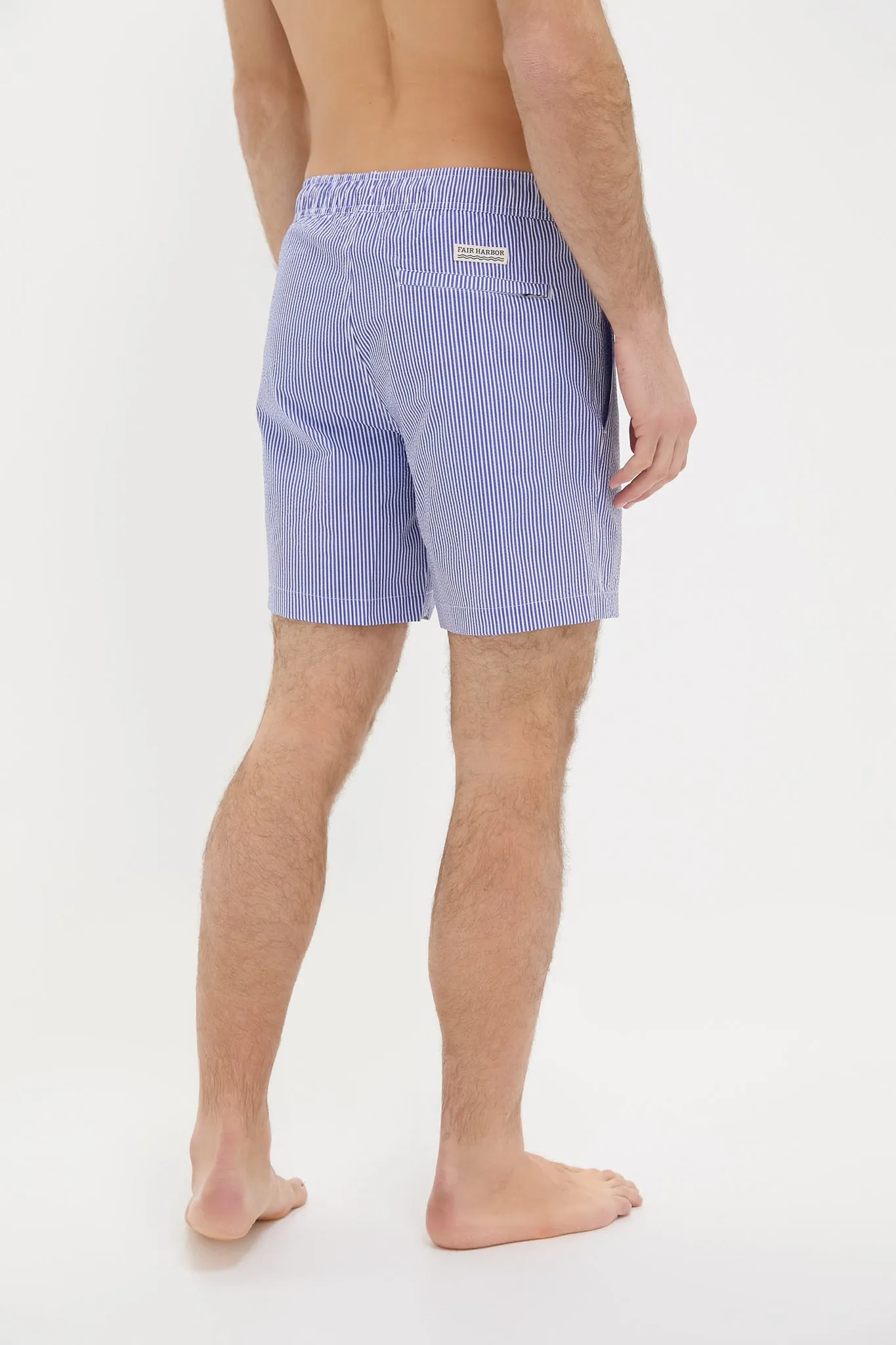 Sky Blue Seersucker Bayberry Trunks sold by Tuckernuck product image thumbnail 3