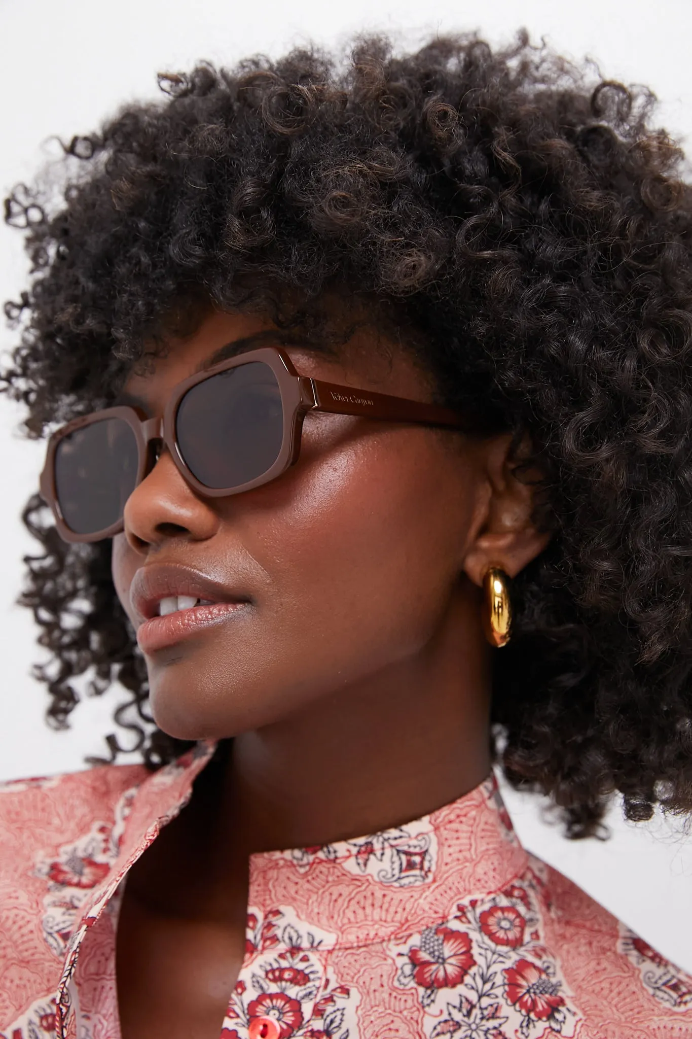 Cacao L'Homme Sunglasses sold by Tuckernuck product image thumbnail 2