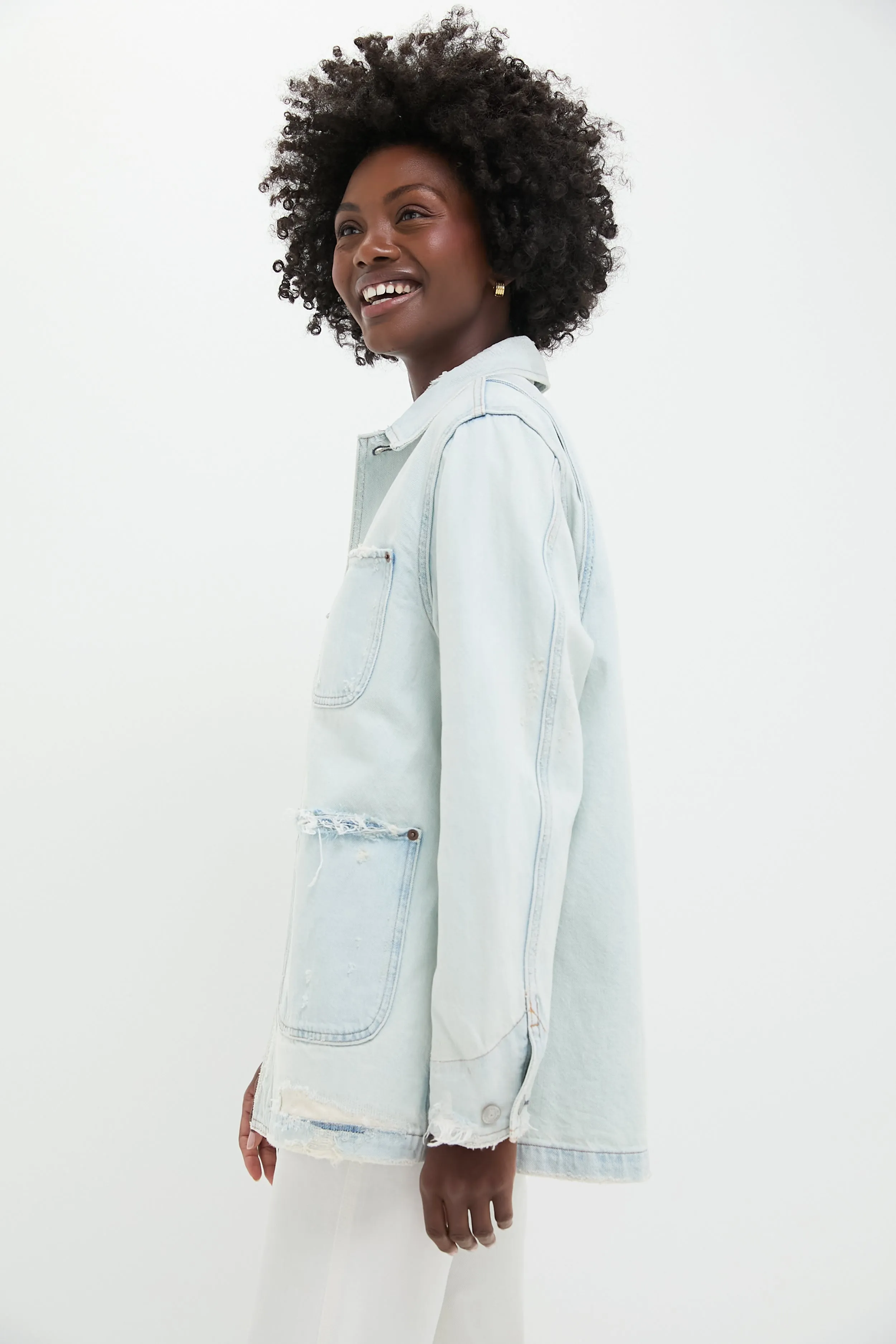 Motta Wash Denim Field Jacket sold by Tuckernuck product image thumbnail 3