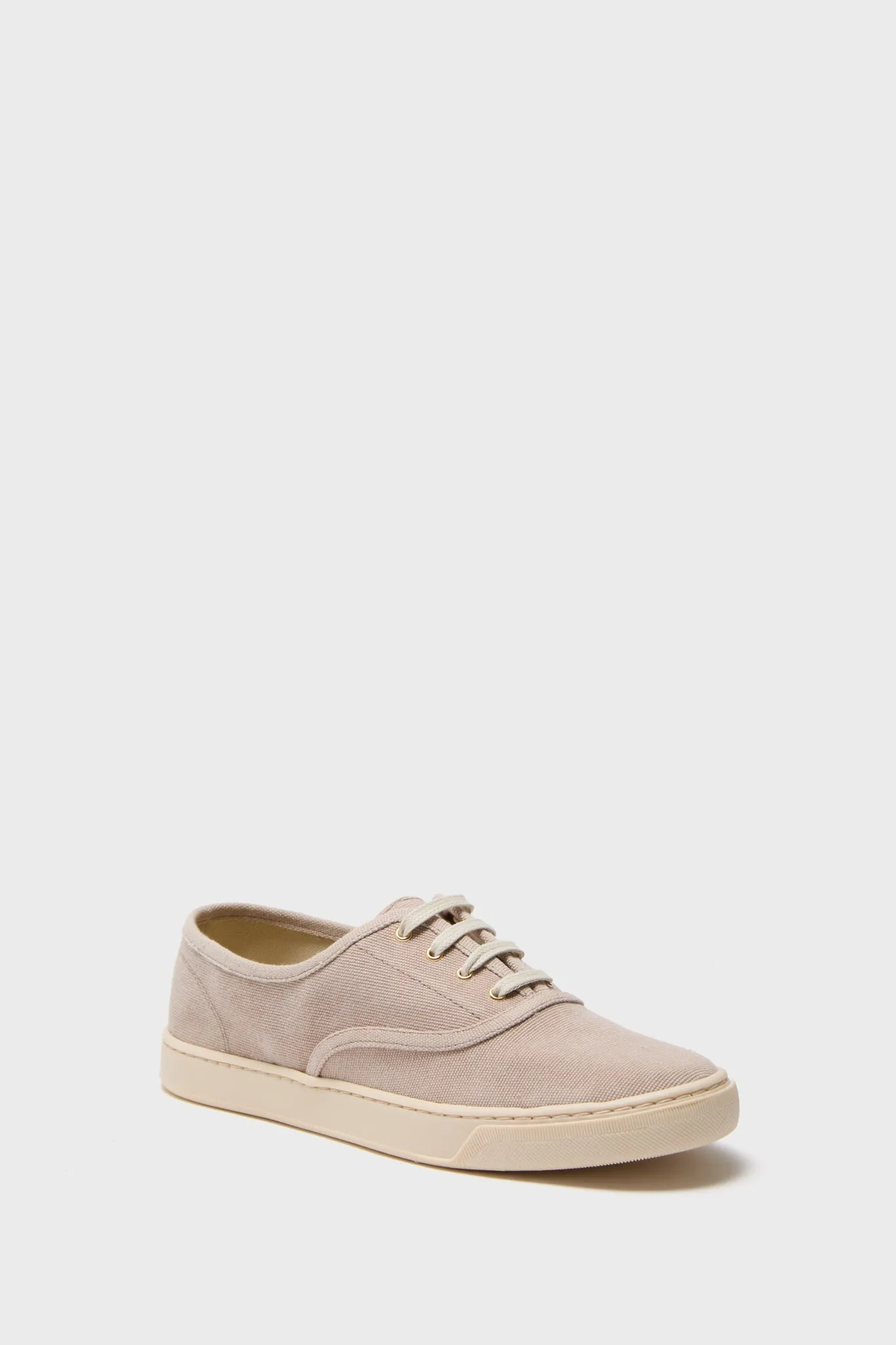 Wheat Canvas Bea Sneakers sold by Tuckernuck