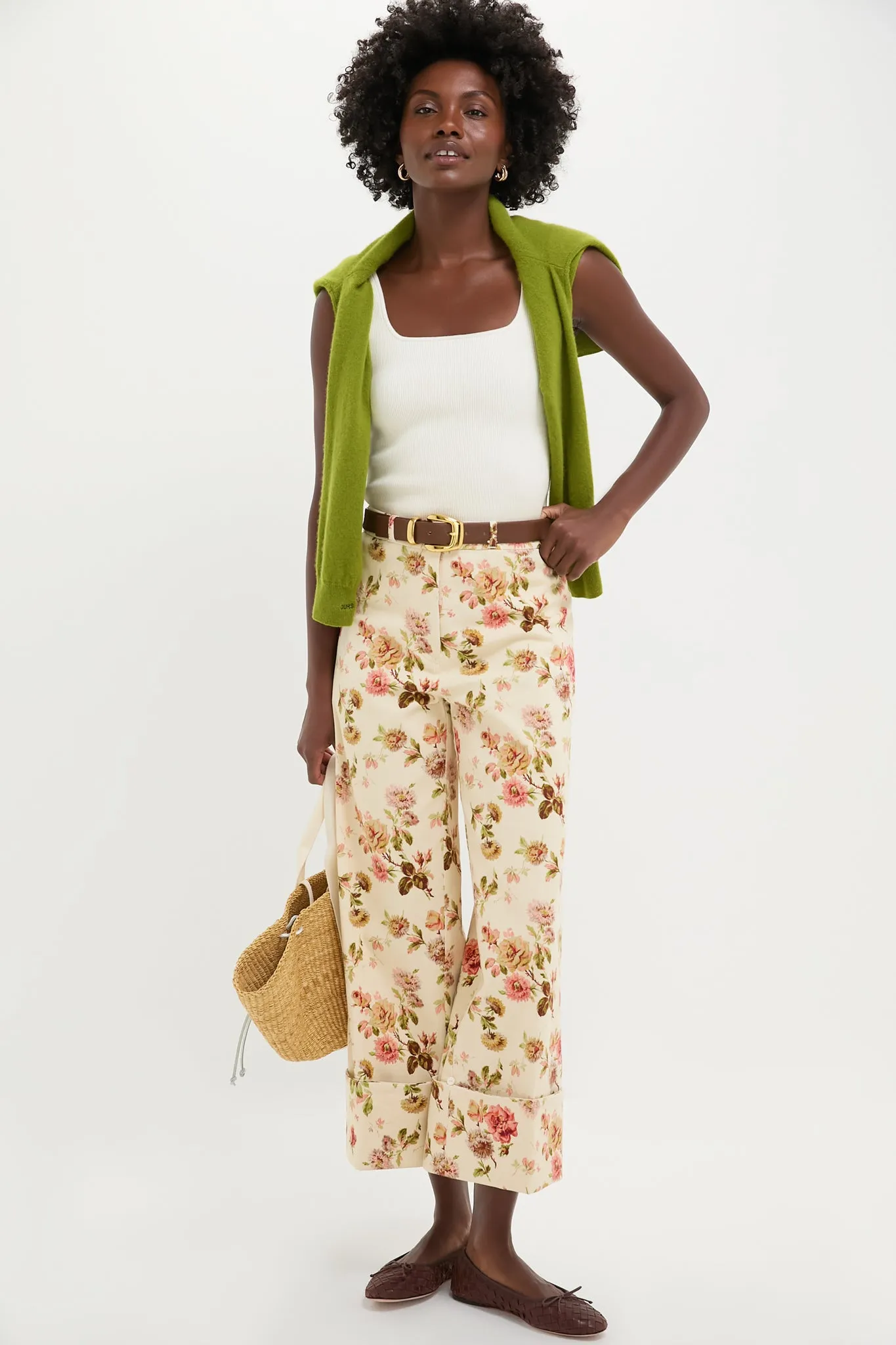 Tobacco and Gold Jordan Belt sold by Tuckernuck product image thumbnail 3