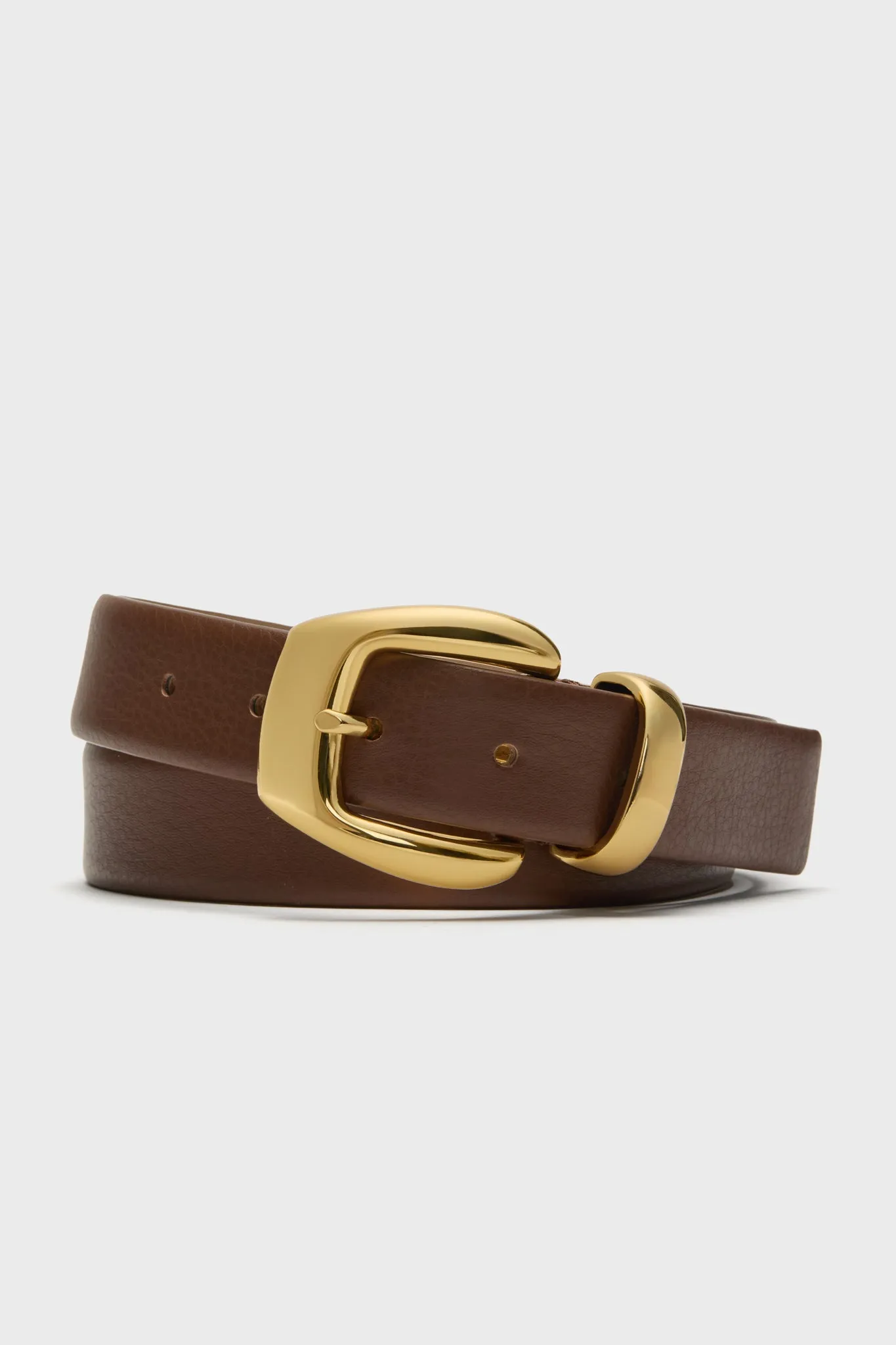 Tobacco and Gold Jordan Belt sold by Tuckernuck