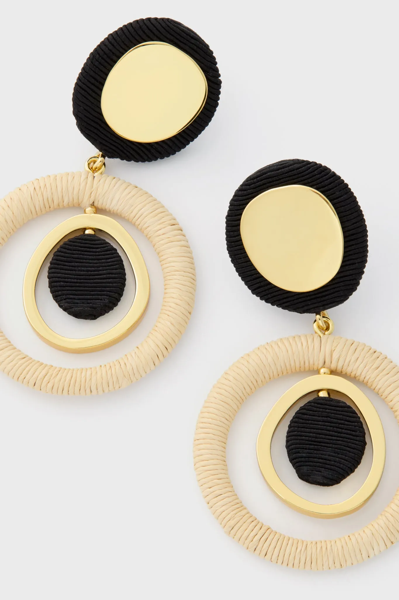 Black and Ivory Carmen Earrings sold by Tuckernuck product image thumbnail 4