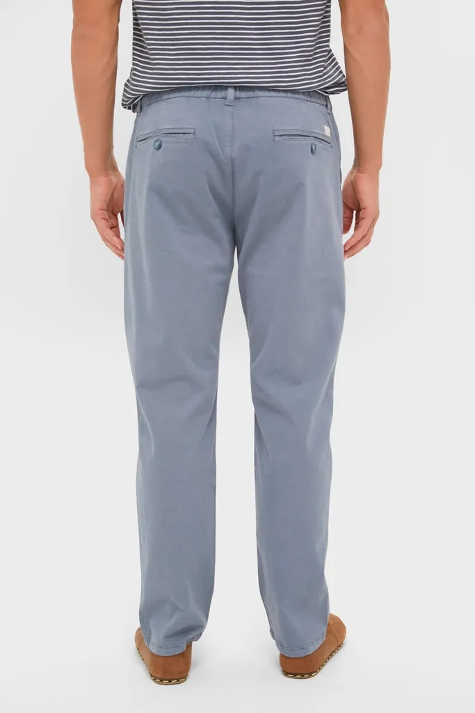 China Blue Athletic Fit Saturday Chino sold by Tuckernuck product image thumbnail 4