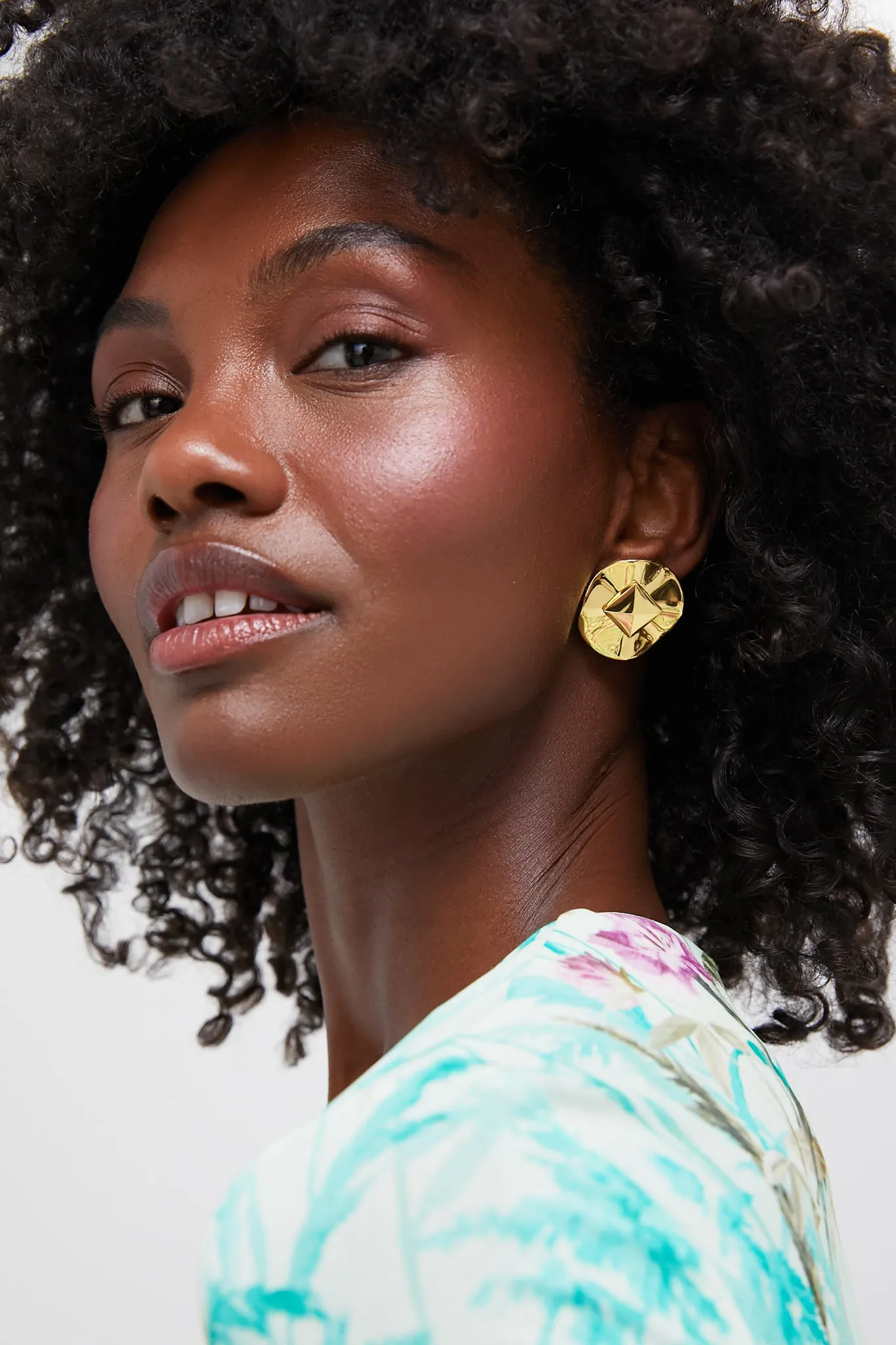 Gold Celeste Studs sold by Tuckernuck product image thumbnail 2