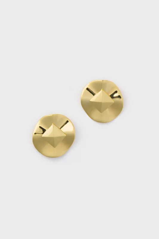 Gold Celeste Studs sold by Tuckernuck