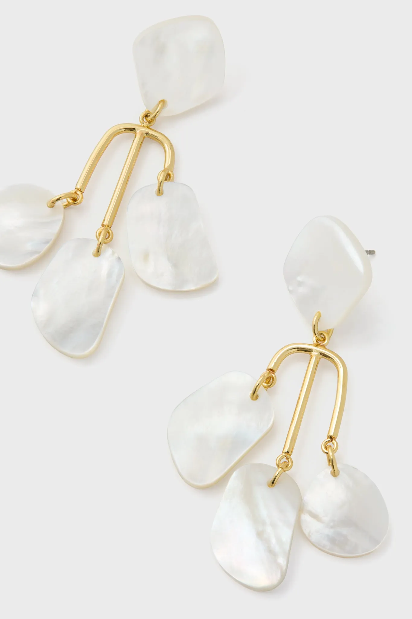Mother of Pearl Gabriella Earrings sold by Tuckernuck product image thumbnail 4