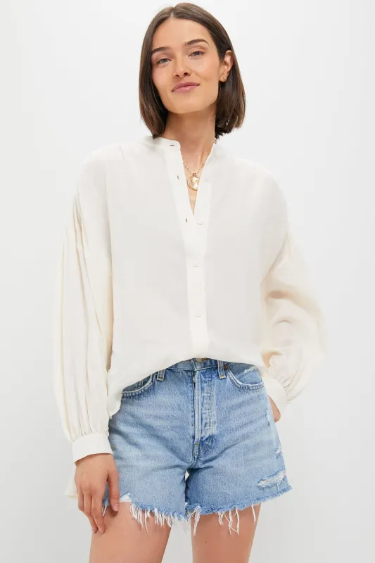 Ivory Juliette Button Down sold by Tuckernuck
