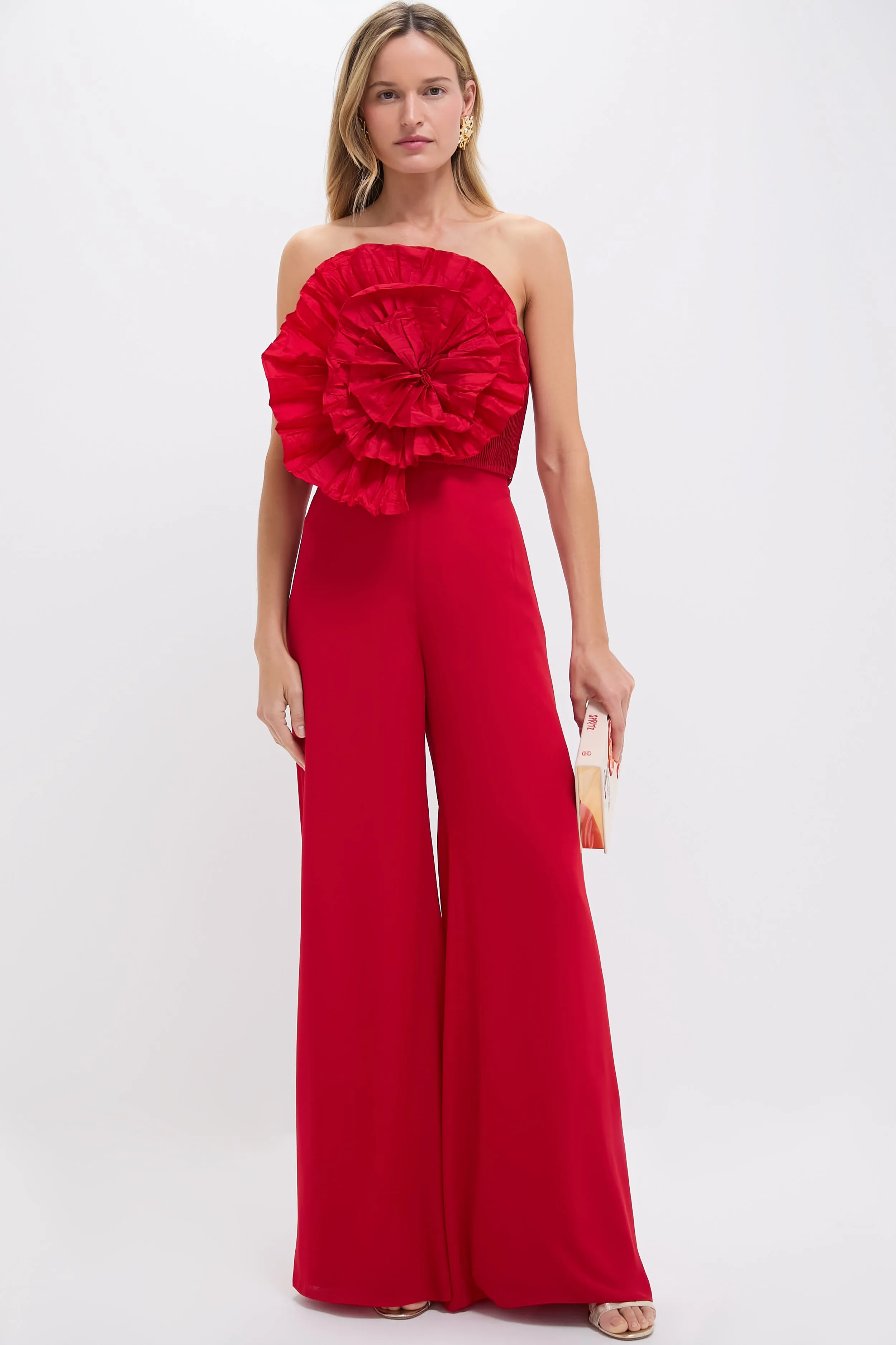 Coral Red Kali Pants sold by Tuckernuck product image thumbnail 2