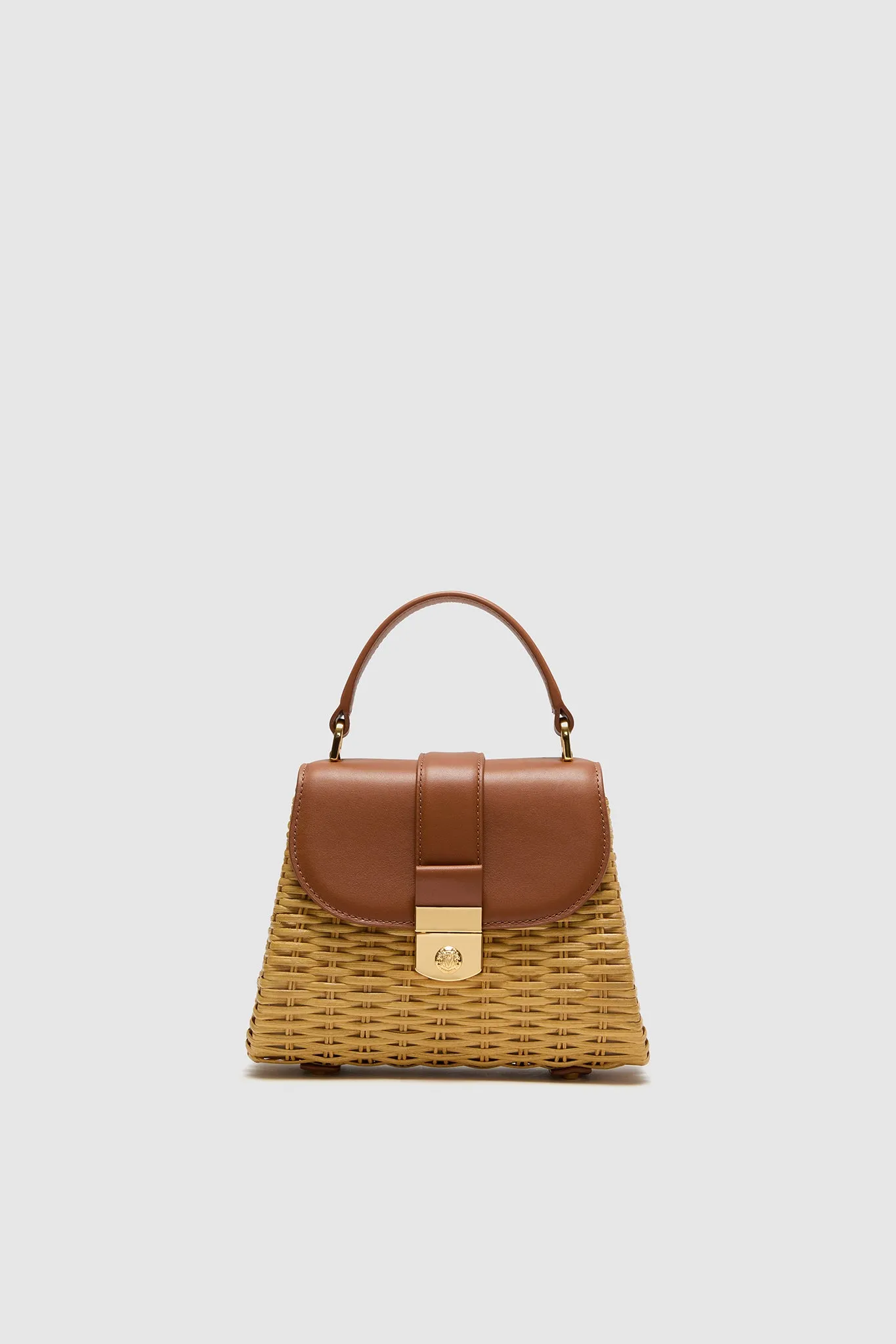 Hazelwood Small Wicker Avenue Bag sold by Tuckernuck