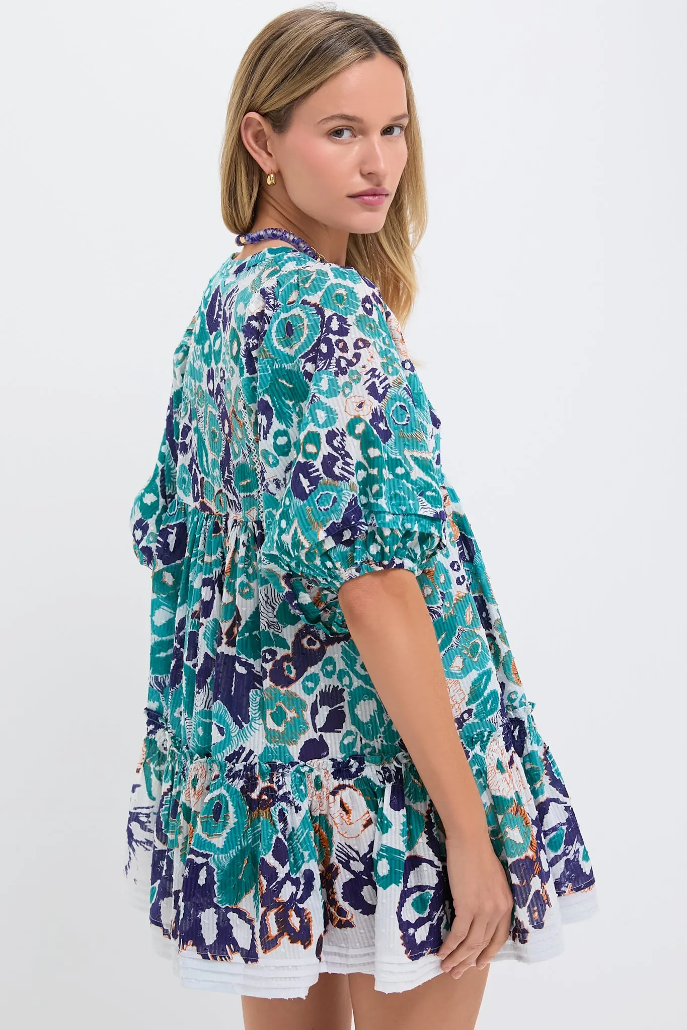 Blue Pencilleo Aria Mini Dress sold by Tuckernuck product image thumbnail 4