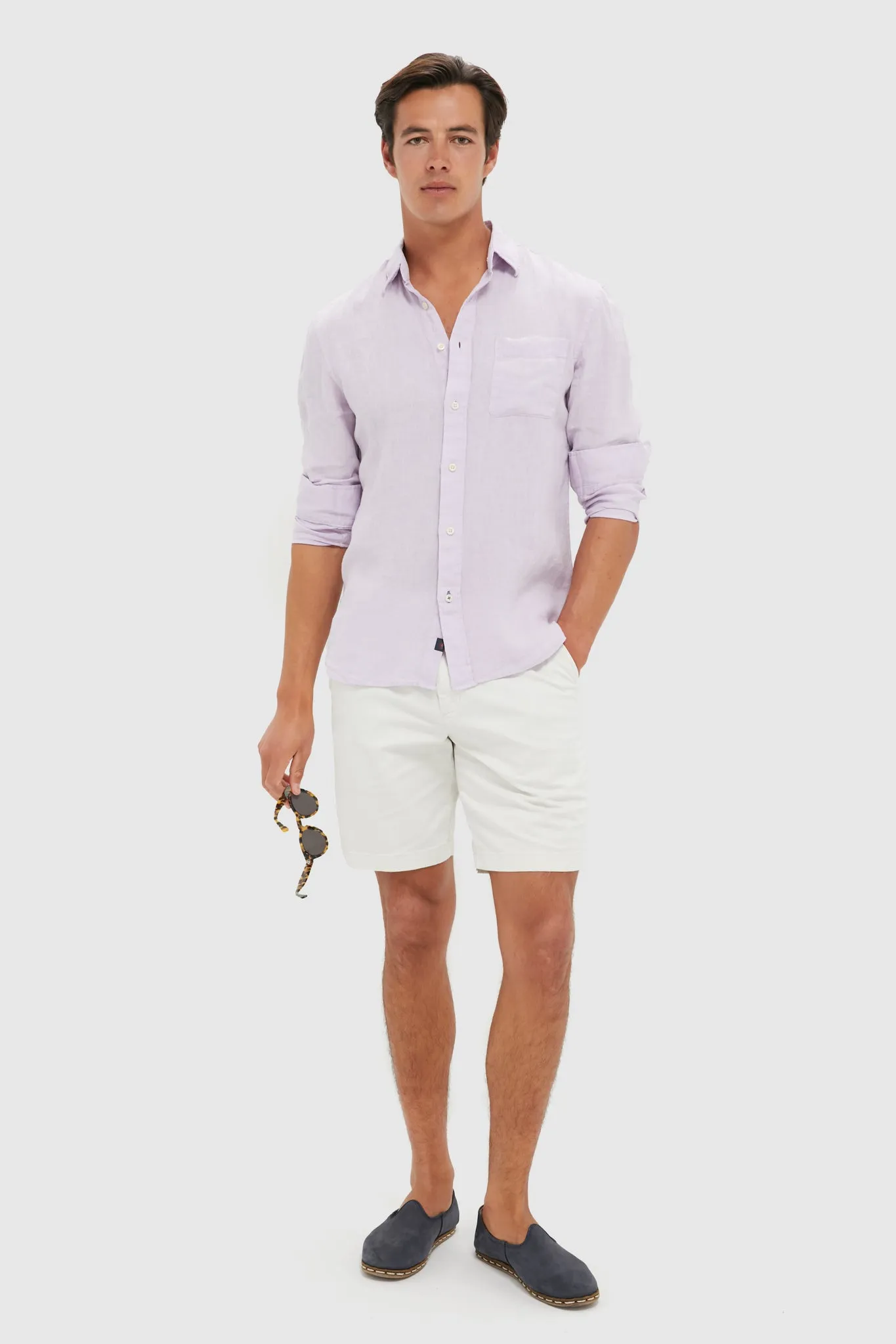 Wisteria Laguna Linen Shirt sold by Tuckernuck product image thumbnail 2