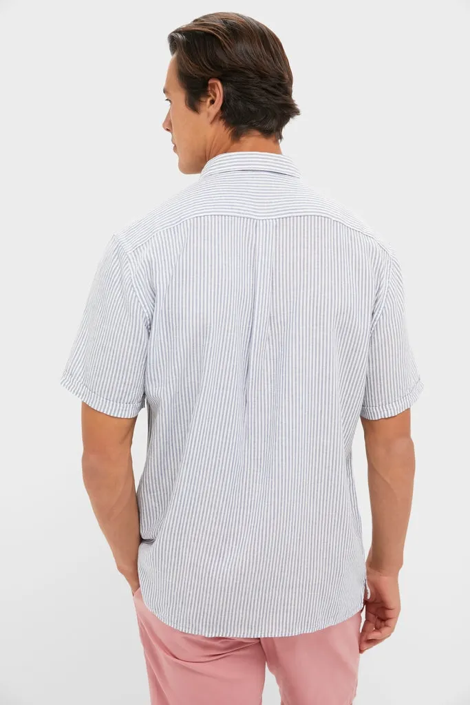 Navy Deerpark Summer Fit Shirt sold by Tuckernuck product image thumbnail 4