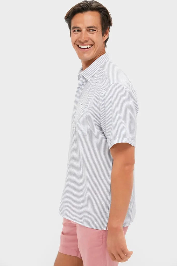 Navy Deerpark Summer Fit Shirt sold by Tuckernuck product image thumbnail 3