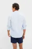 Summer Classic Stripe Laguna Linen Shirt sold by Tuckernuck
