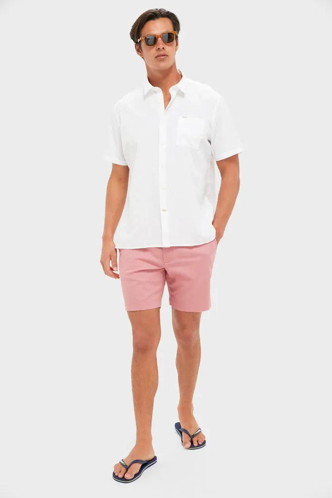 White Nelson Short Sleeve Summer Fit Shirt sold by Tuckernuck product image thumbnail 2