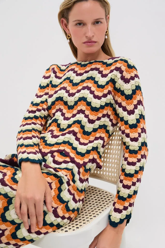 Pistaccio and Terracota Pesca Top sold by Tuckernuck product image thumbnail 5