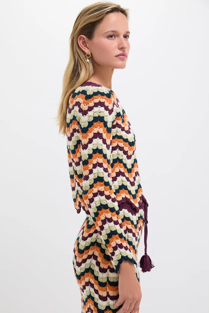 Pistaccio and Terracota Pesca Top sold by Tuckernuck product image thumbnail 3