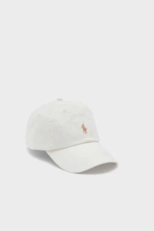 Parchment Cream Sport Cap made by Polo by Ralph Lauren