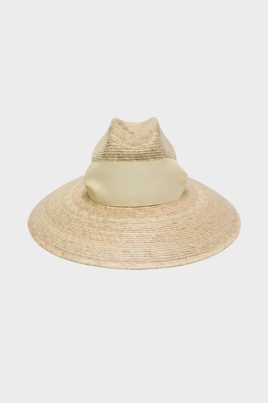 Ivory Hollyhock Sun Hat sold by Tuckernuck