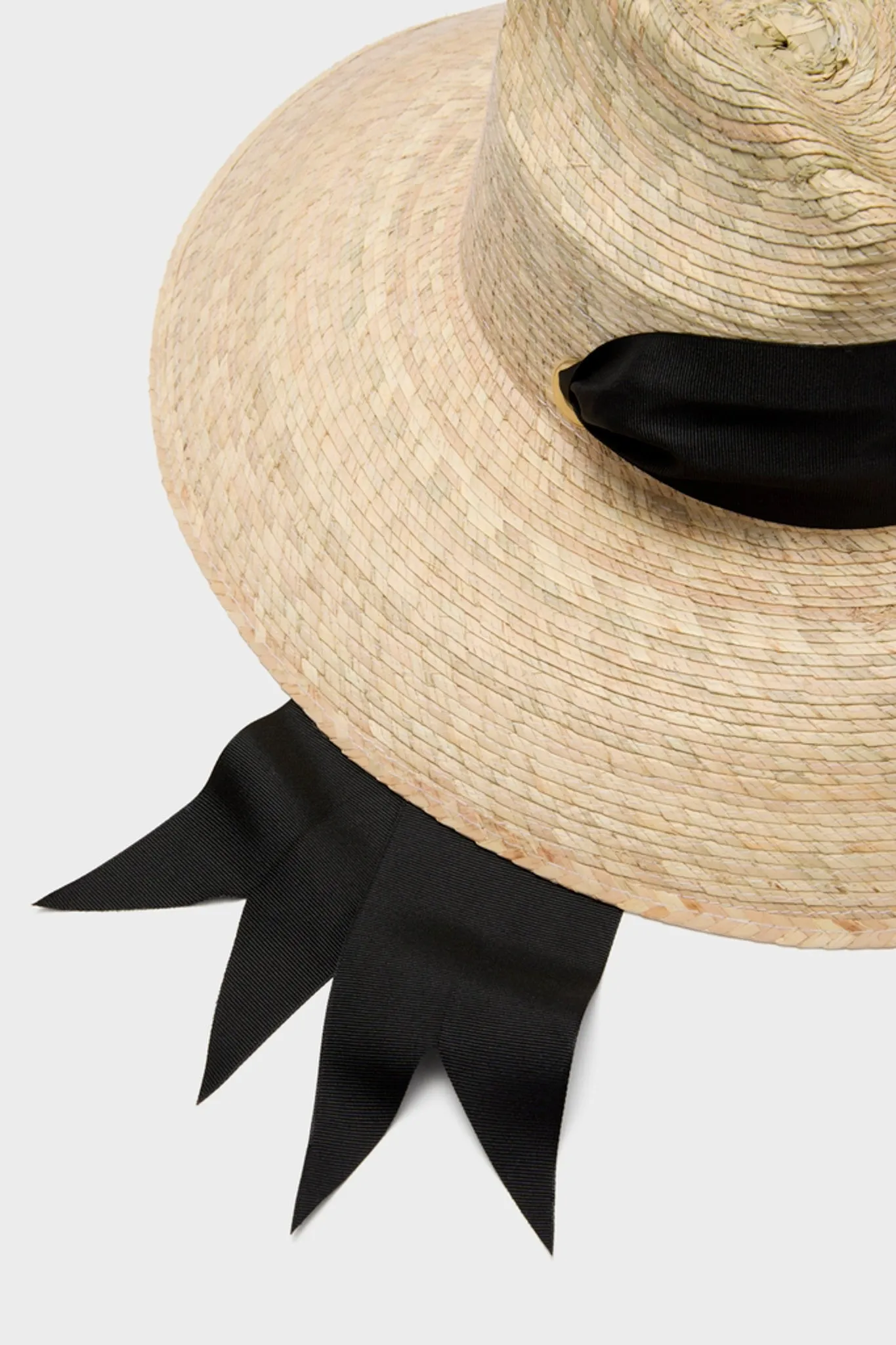 Black Hollyhock Sun Hat sold by Tuckernuck product image thumbnail 3