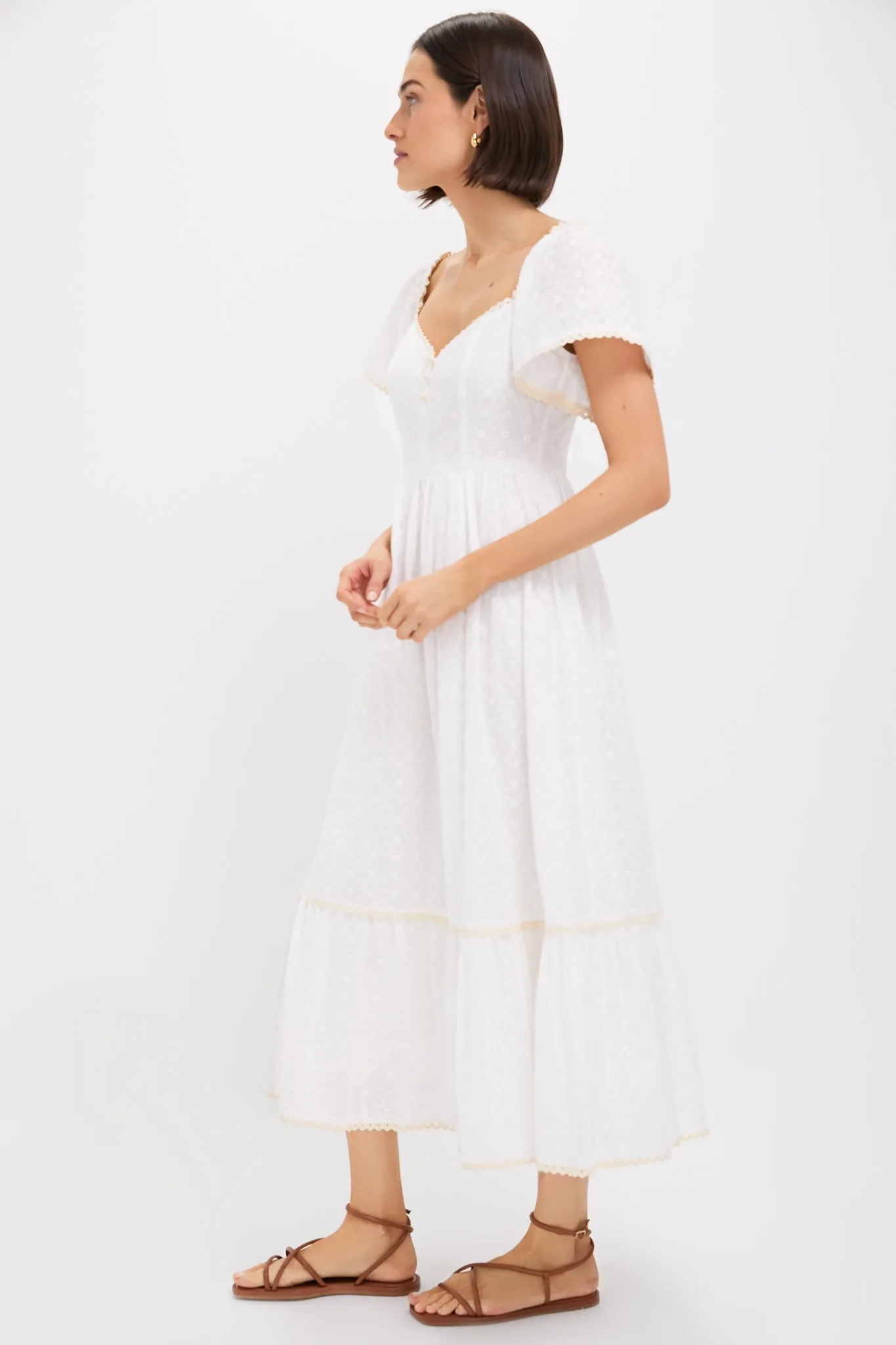 Dainty Eyelet Holley Dress sold by Tuckernuck product image thumbnail 3