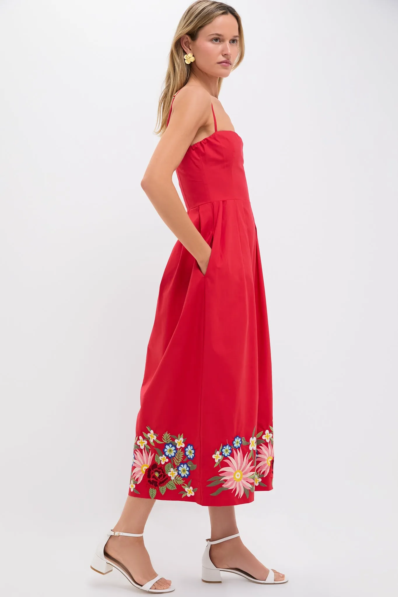 Exclusive Red Ivy Dress sold by Tuckernuck product image thumbnail 4