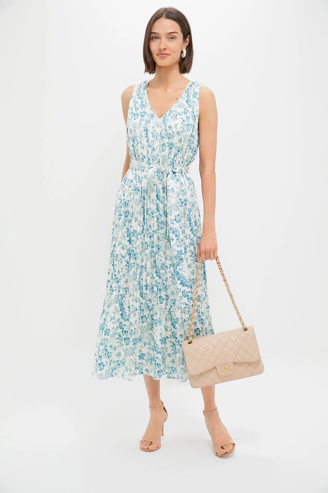Jardin De Fleurs Plisse Crinkle Alina Dress sold by Tuckernuck product image thumbnail 2