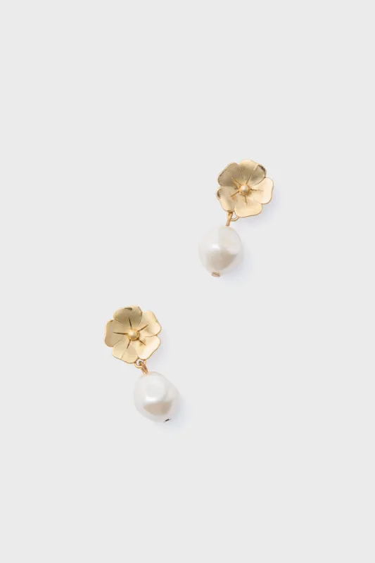 Gold Luiza Earrings sold by Tuckernuck