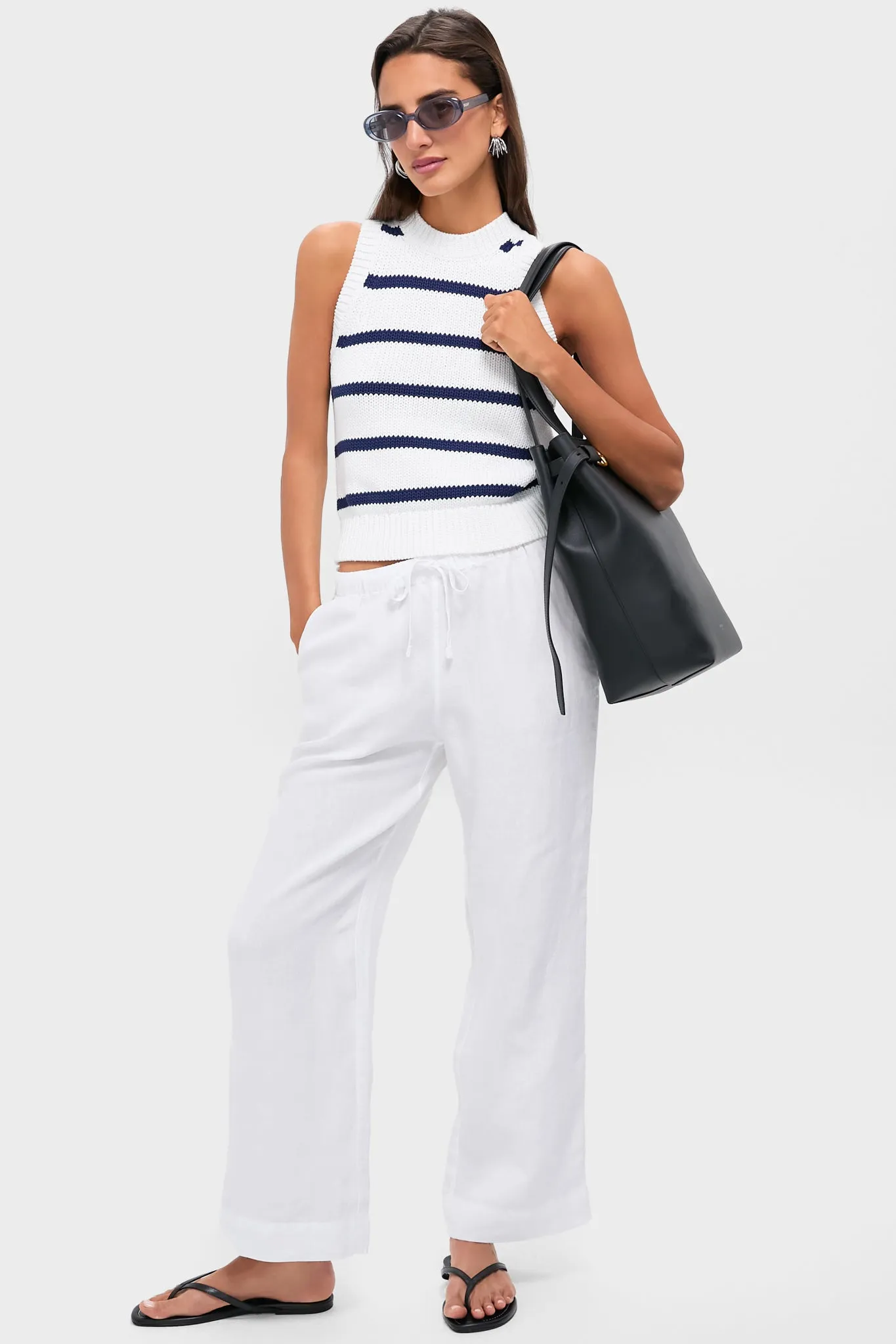 Hana Stripe Marsh Sweater Tank sold by Tuckernuck product image thumbnail 2