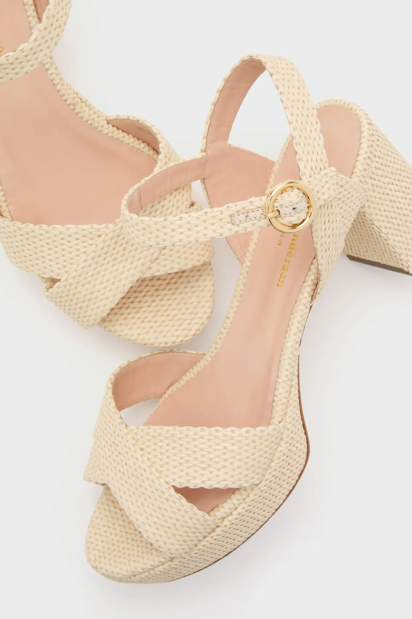 Natural Raffia Deidre Heels sold by Tuckernuck product image thumbnail 5