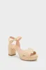 Natural Raffia Deidre Heels sold by Tuckernuck