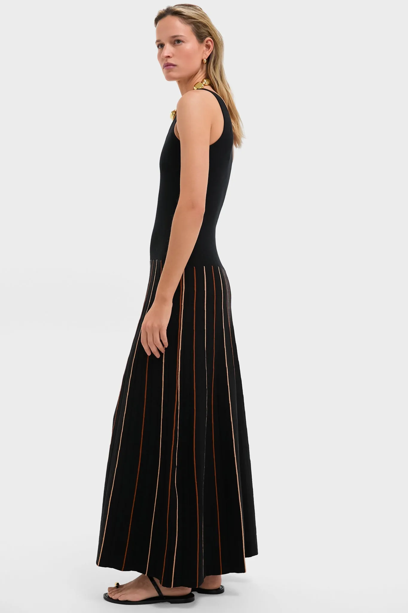 Black Manglar Maxi Dress sold by Tuckernuck product image thumbnail 3