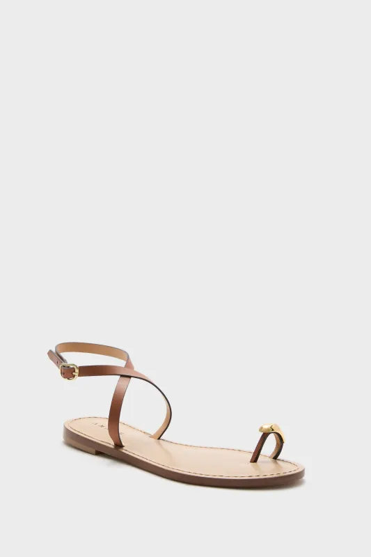 Cognac Kigali Sandals sold by Tuckernuck