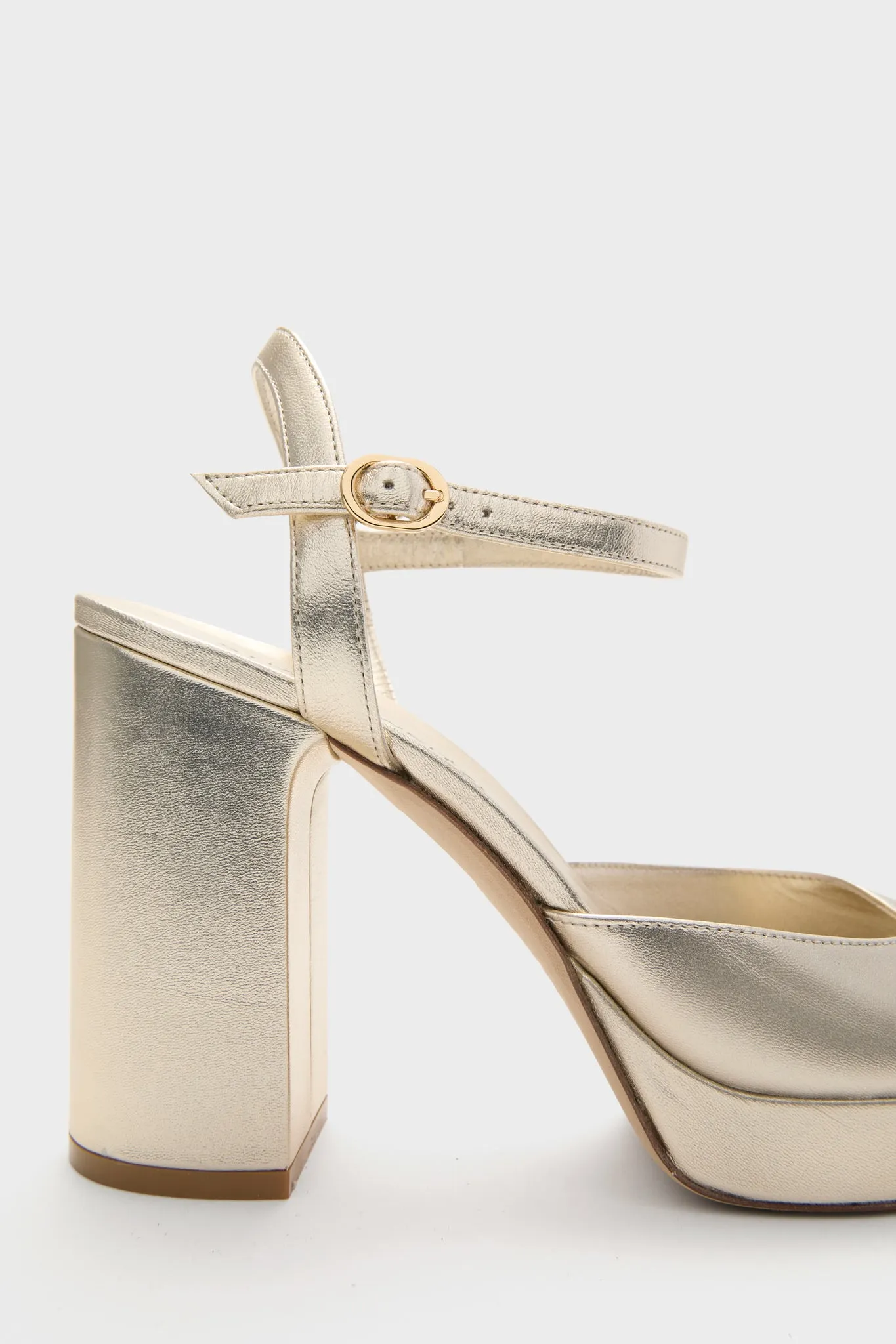 Light Gold Dayna II Platform Heels sold by Tuckernuck product image thumbnail 5